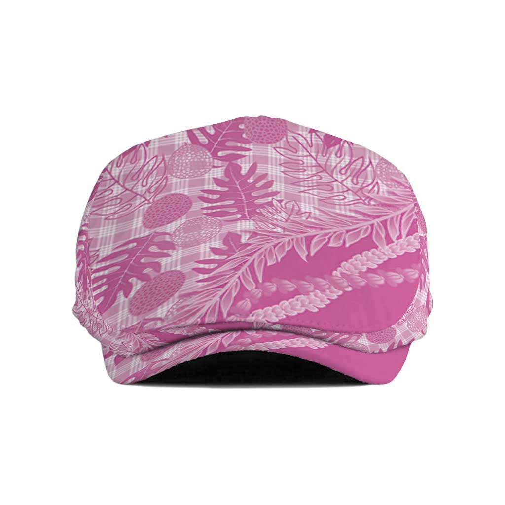 Hawaii Breadfruit Palaka Jeff Hat Omaomao Ulaula Maile Lei - Polynesian Pride