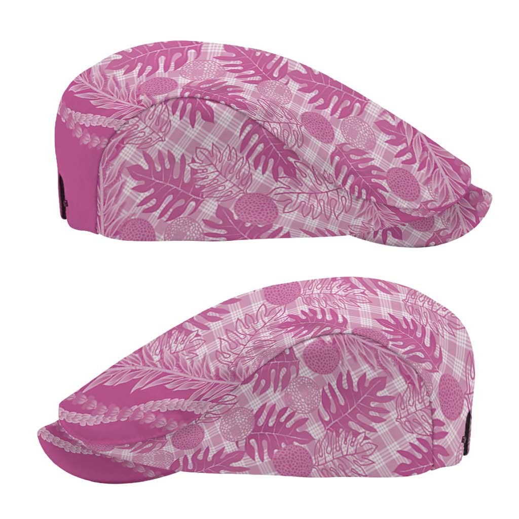 Hawaii Breadfruit Palaka Jeff Hat Omaomao Ulaula Maile Lei - Polynesian Pride