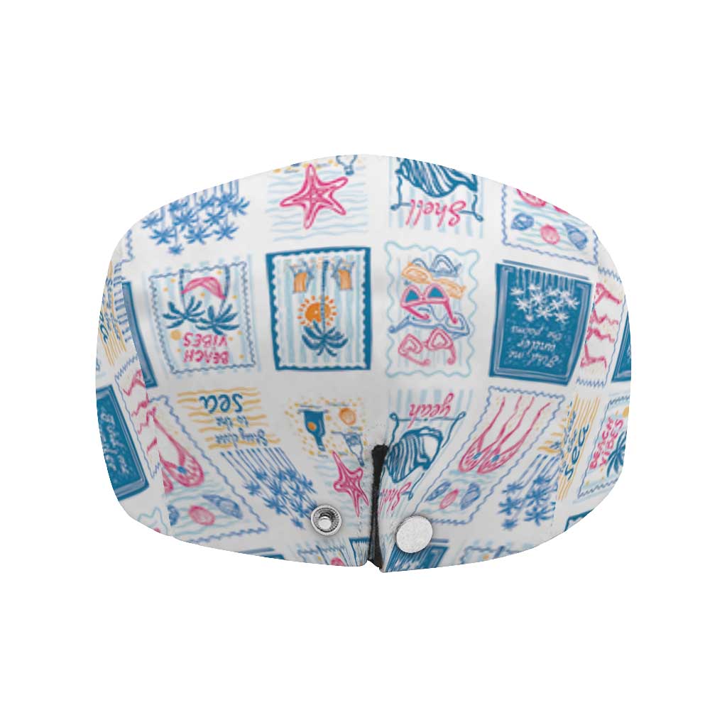 Hawaii Coastal Summer Postcard Jeff Hat