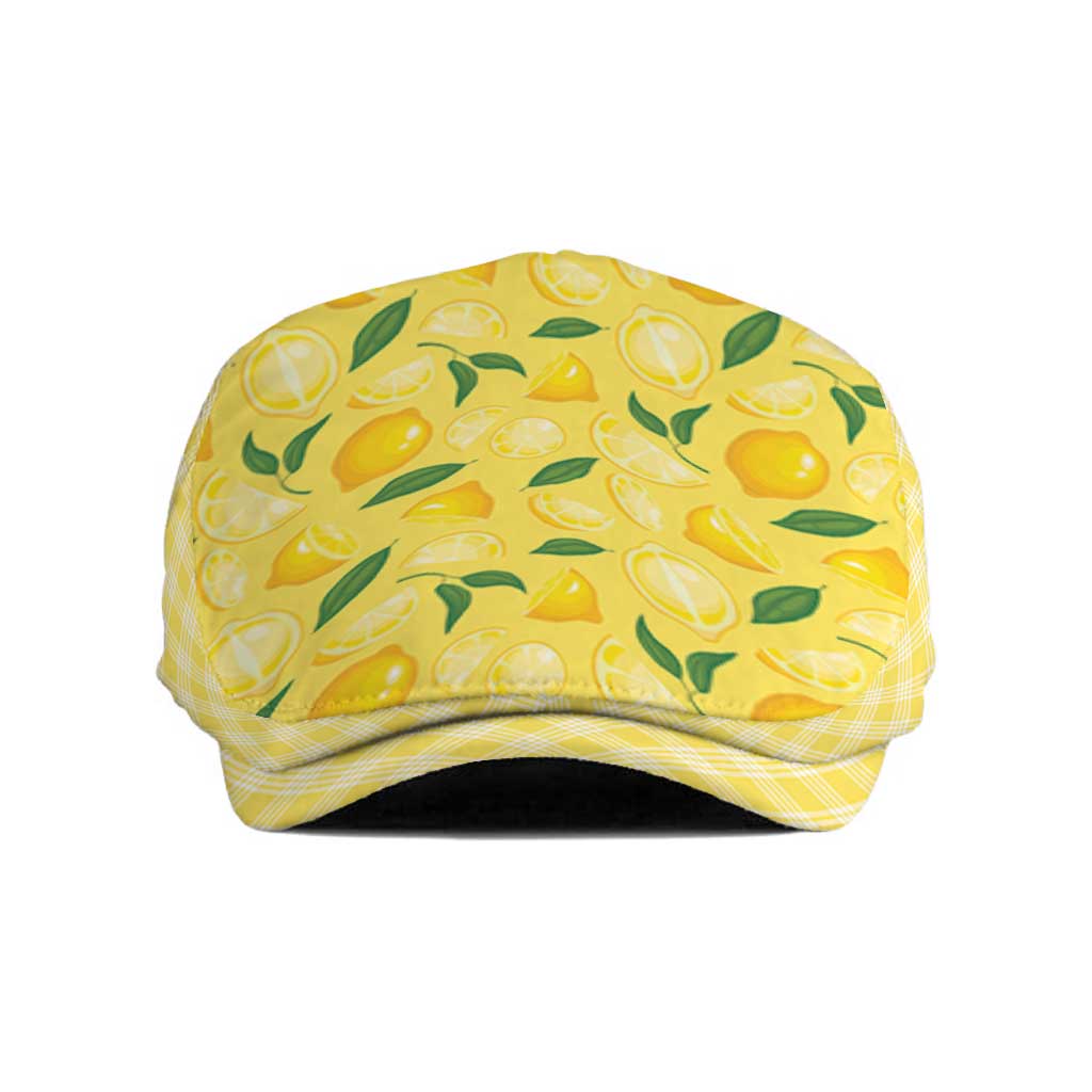 Hawaii Lemon Palaka Jeff Hat Striped Stylized