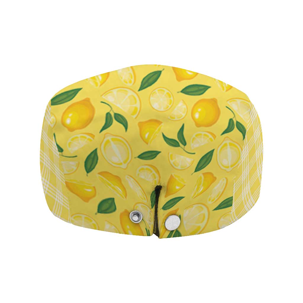 Hawaii Lemon Palaka Jeff Hat Striped Stylized