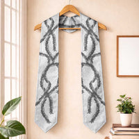 Hawaii Maile Lei Graduation Stole Aloha The Grey Color