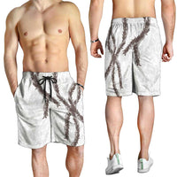 Hawaii Maile Lei Shorts for Men Aloha The Grey Color