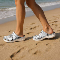 Hawaii Plumeria Lokelani Pikake Lei Clogs Shoes Ele'ele Polynesian Tattoo LT9 - Polynesian Pride