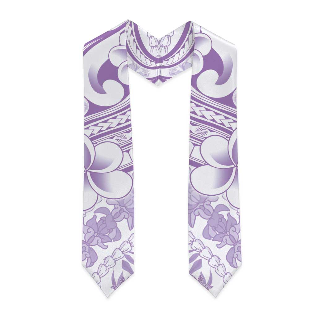Hawaii Plumeria Lokelani Pikake Lei Graduation Stole Poni Polynesian Tattoo