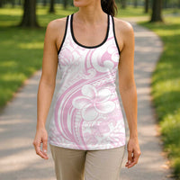 Hawaii Plumeria Lokelani Pikake Lei Hollow Tank Top Poni Mama Polynesian Tattoo LT9 - Polynesian Pride