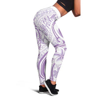 Hawaii Plumeria Lokelani Pikake Lei Leggings Poni Polynesian Tattoo