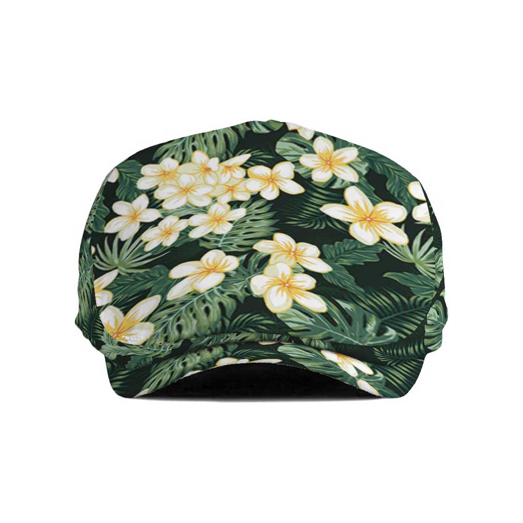Hawaii Plumeria Tropical Leaves Jeff Hat Monstera Calathea Palm Fronds