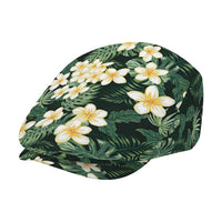 Hawaii Plumeria Tropical Leaves Jeff Hat Monstera Calathea Palm Fronds