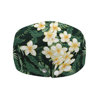 Hawaii Plumeria Tropical Leaves Jeff Hat Monstera Calathea Palm Fronds
