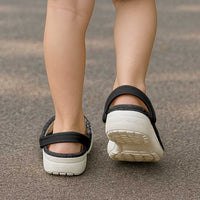 Hawaii Tapa Pattern With Black Hibiscus Clogs Shoes - Polynesian Pride