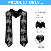 Hawaiian Honu And Surfboards Graduation Stole Silver Style