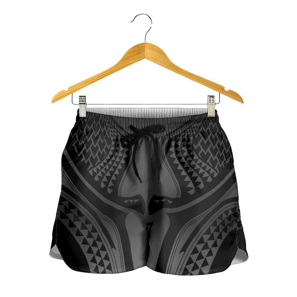 Hawaiian Kakau Art Tattoos Aquaman Style Shorts for Women Special Edition - Polynesian Pride