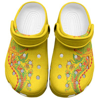 Hawaiian Kakau Tribal Sea Animals Tattoos Clogs Shoes Kanaka Maoli Flag Color Inspired