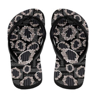 Hawaiian Leis Flip Flops Kakau Tattoos and Palaka Pastel Grayscale