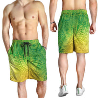 Hawaiian Turtles and Leis Shorts for Men Tribal Kakau Pattern Fresh Summer Vibe LT03 - Polynesian Pride