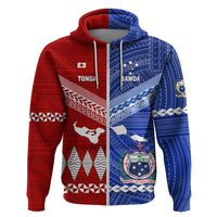 Tonga and Samoa Together Hoodie Unique Style LT8