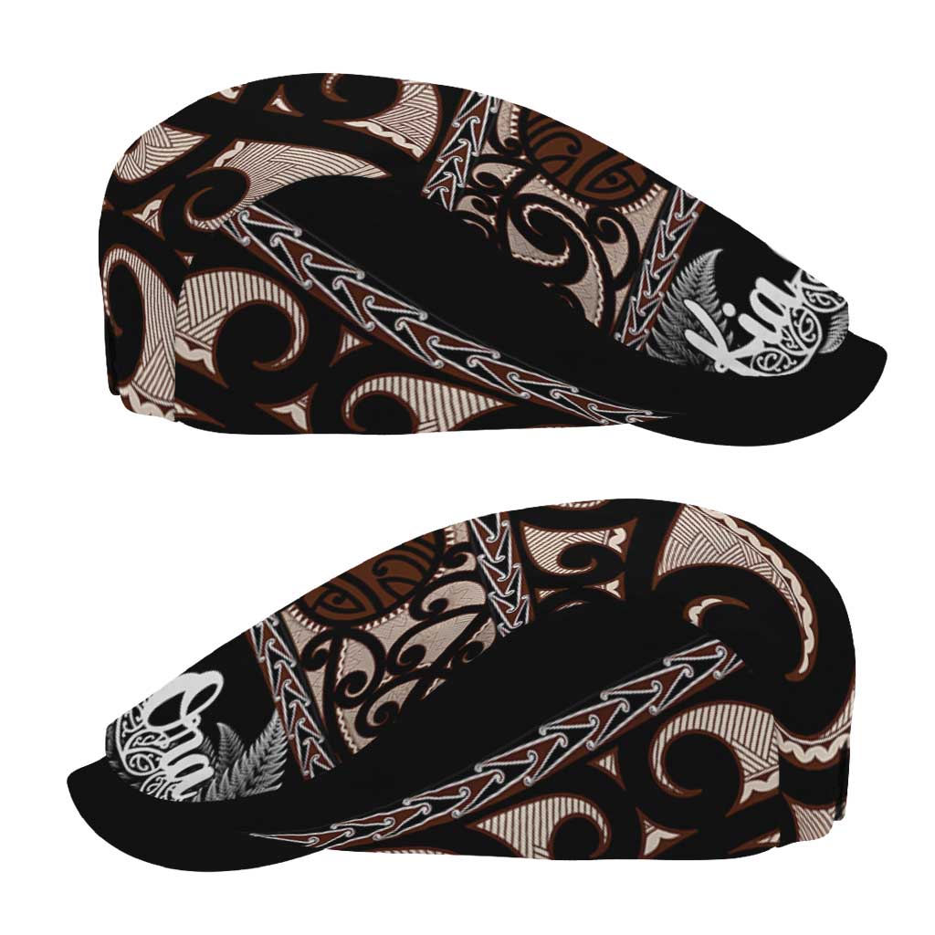 Kia Ora New Zealand Jeff Hat Aotearoa Proud Maori With Silver Fern - Polynesian Pride