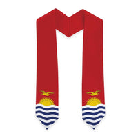 Kiribati Graduation Stole Flag Style