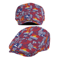 Kiribati Tekeraoi n te Kiritimati Jeff Hat Pacific Patchwork Xmas Vibes - Polynesian Pride