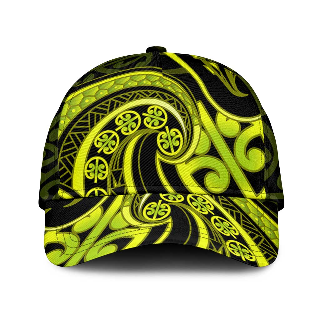 Lime Green New Zealand Mangopare Classic Cap Aotearoa Maori Koru Style LT14
