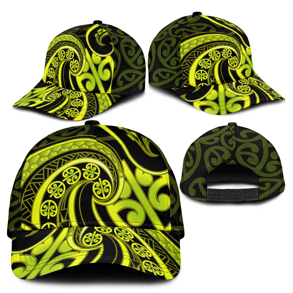 Lime Green New Zealand Mangopare Classic Cap Aotearoa Maori Koru Style LT14