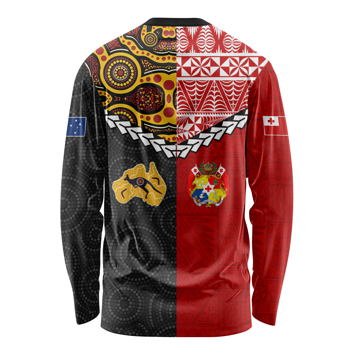 Tonga Combine Australia Aboriginal Heritage Long Sleeve Shirt - LT12