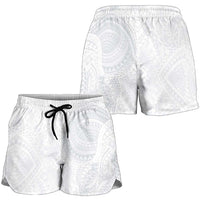 Lotu Tamaiti Shorts for Women Traditional Samoan Art Tattoos LT03 - Polynesian Pride