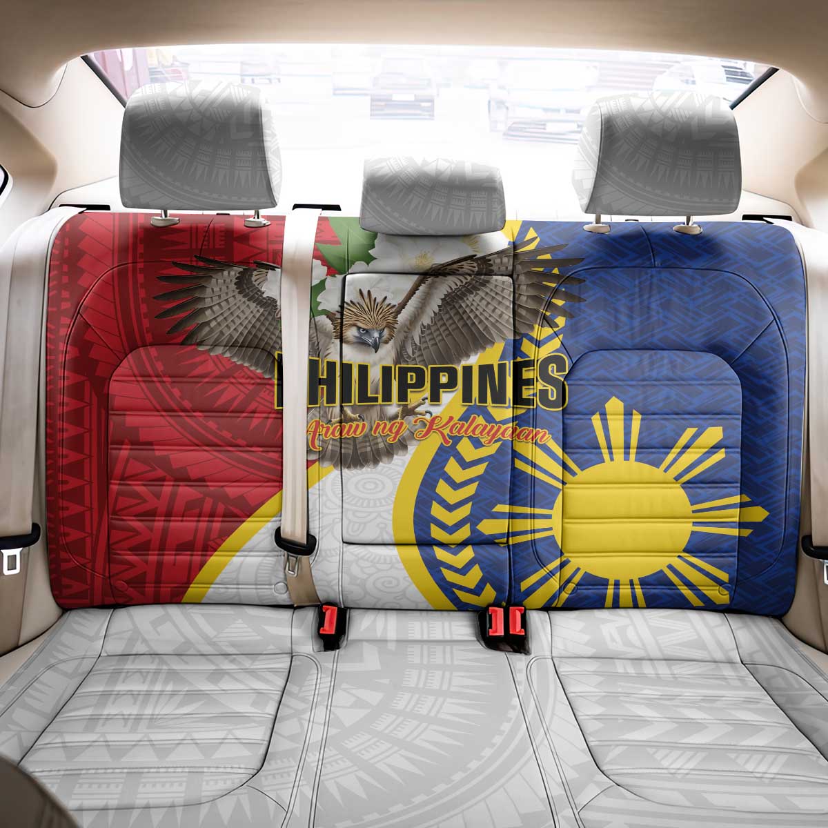 Philippines Back Car Seat Cover Filipino Araw ng Kalayaan