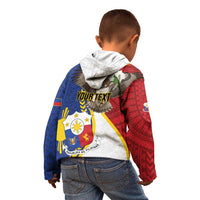 Personalized Philippines Kid Hoodie Filipino Araw ng Kalayaan LT01 - Polynesian Pride