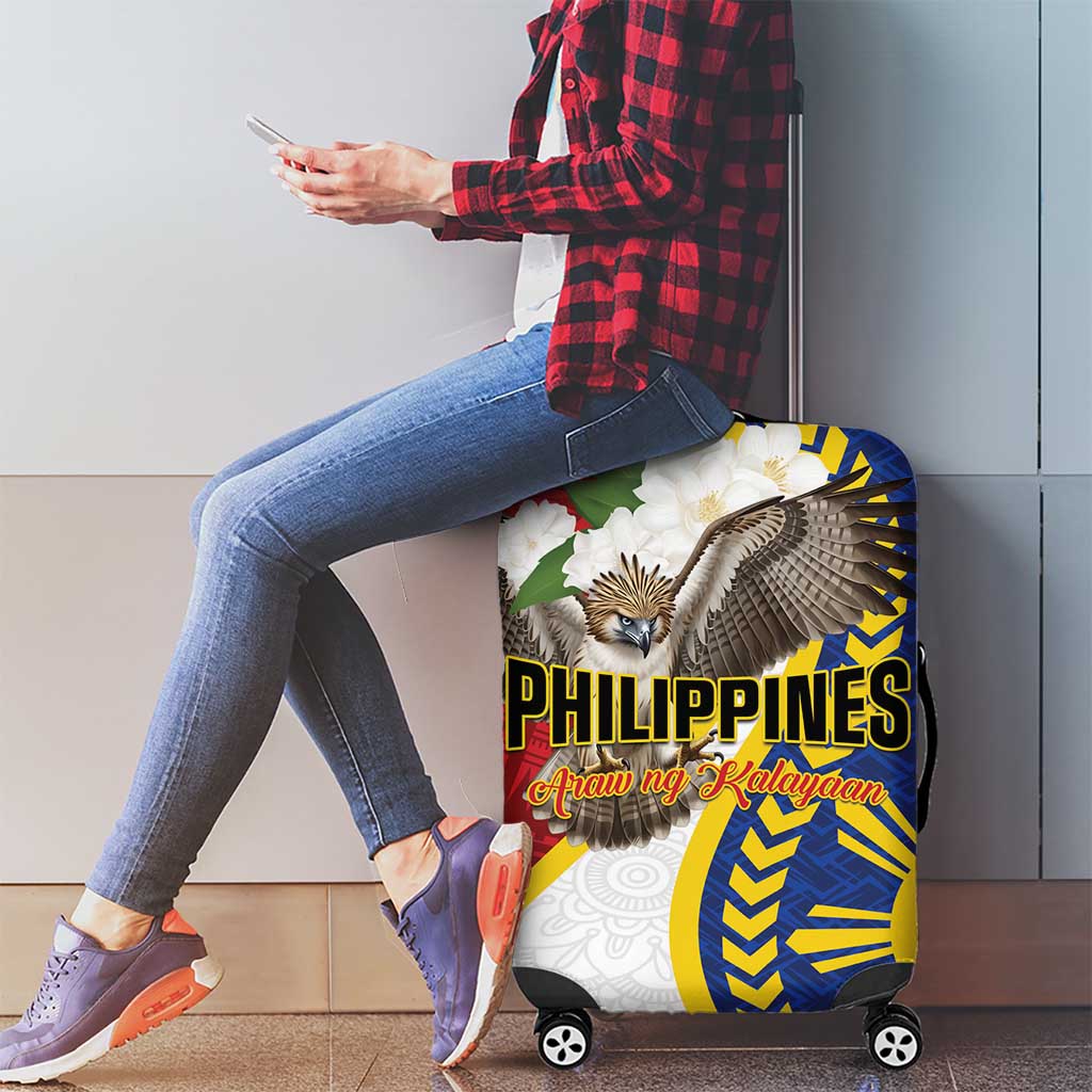 Philippines Luggage Cover Filipino Araw ng Kalayaan LT01 - Polynesian Pride