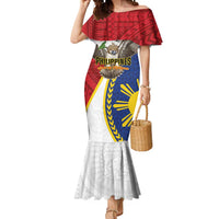 Personalized Philippines Mermaid Dress Filipino Araw ng Kalayaan LT01 Women Multicolor - Polynesian Pride
