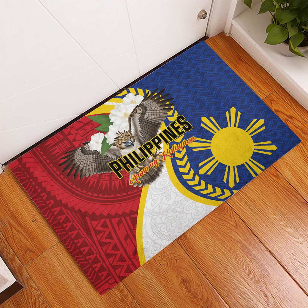 Philippines Rubber Doormat Filipino Araw ng Kalayaan