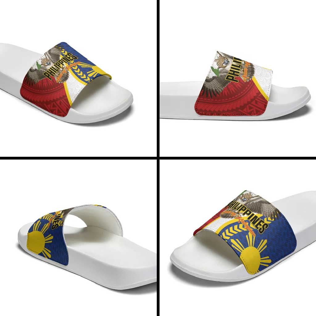 Philippines Slide Sandals Filipino Araw ng Kalayaan