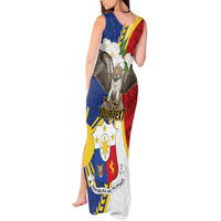 Personalized Philippines Tank Maxi Dress Filipino Araw ng Kalayaan