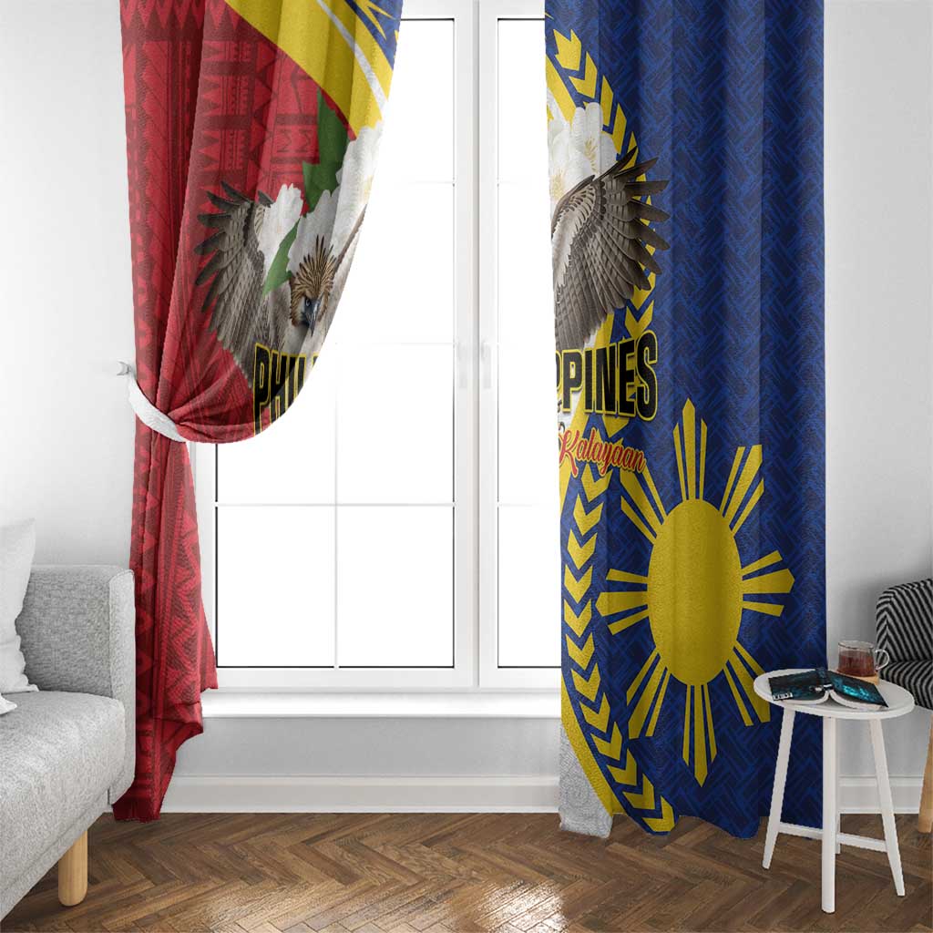 Philippines Window Curtain Filipino Araw ng Kalayaan