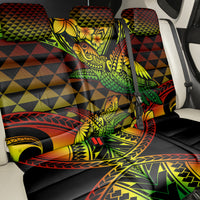 Hawaii Turtle Back Car Seat Cover Aloha Kakau Reggae Polynesian Pattern