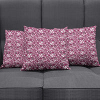 Hibiscus Bloom Island Tribal Waves Pillow Cover Pink Polynesian Pattern LT01 - Polynesian Pride