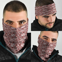 Hibiscus Bloom Island Tribal Waves Neck Gaiter Red Polynesian Pattern LT01 - Polynesian Pride