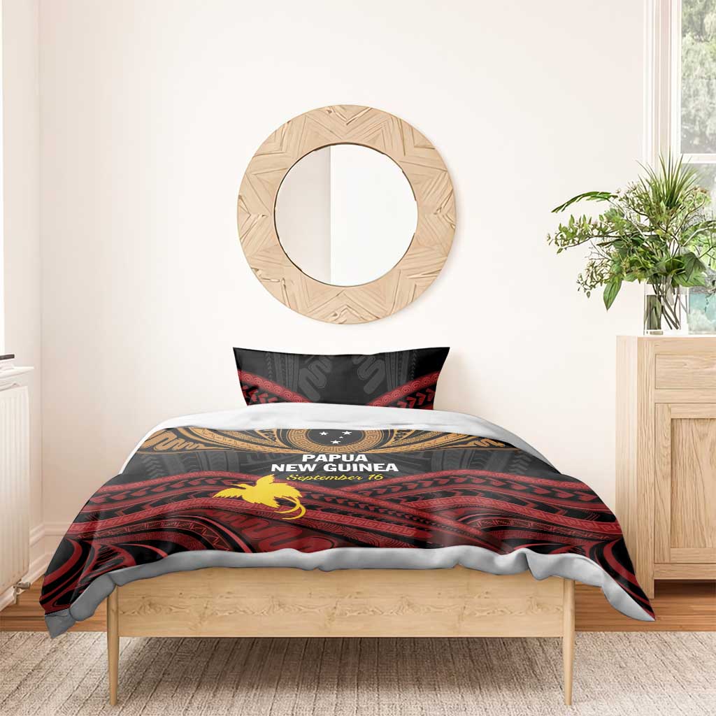 Papua New Guinea Bird of Paradise Bedding Set 16 September 1975 Independence Day Anniversary LT01 - Polynesian Pride
