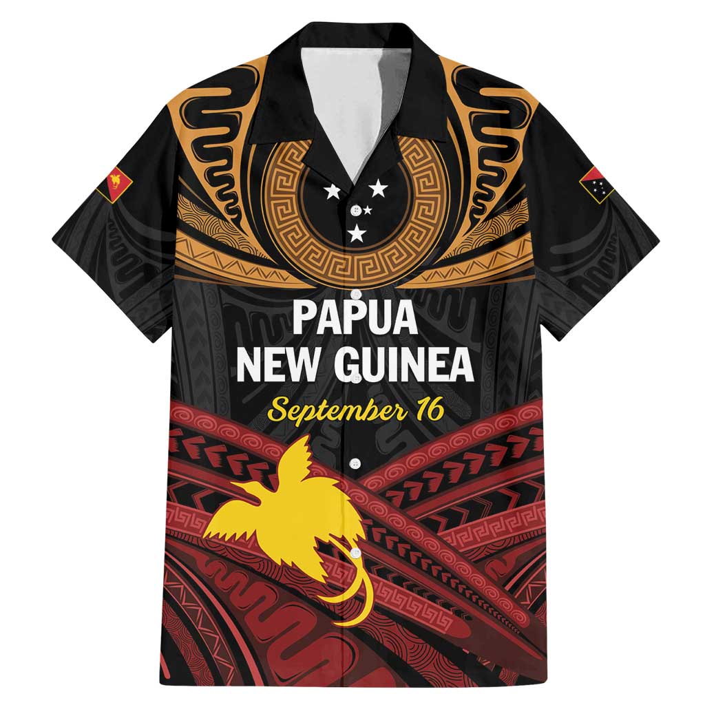 Papua New Guinea Bird of Paradise Family Matching Mermaid Dress and Hawaiian Shirt 16 September 1975 Independence Day Anniversary