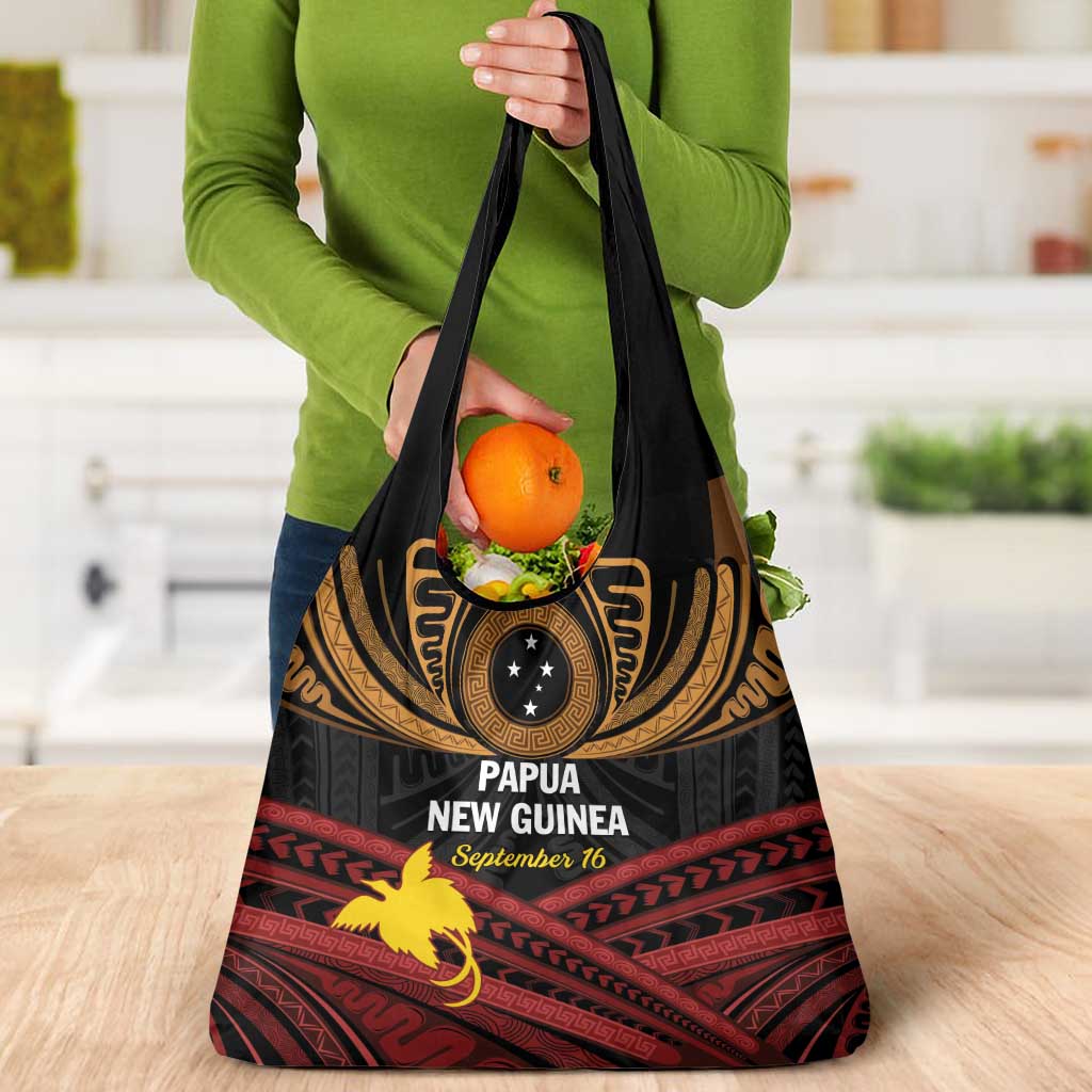 Papua New Guinea Bird of Paradise Grocery Bag 16 September 1975 Independence Day Anniversary