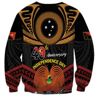 Papua New Guinea Bird of Paradise Sweatshirt 16 September 1975 Independence Day Anniversary