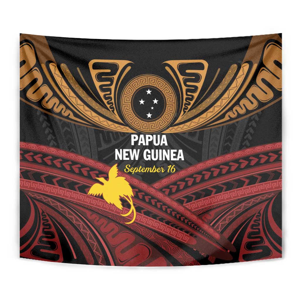 Papua New Guinea Bird of Paradise Tapestry 16 September 1975 Independence Day Anniversary LT01 - Polynesian Pride