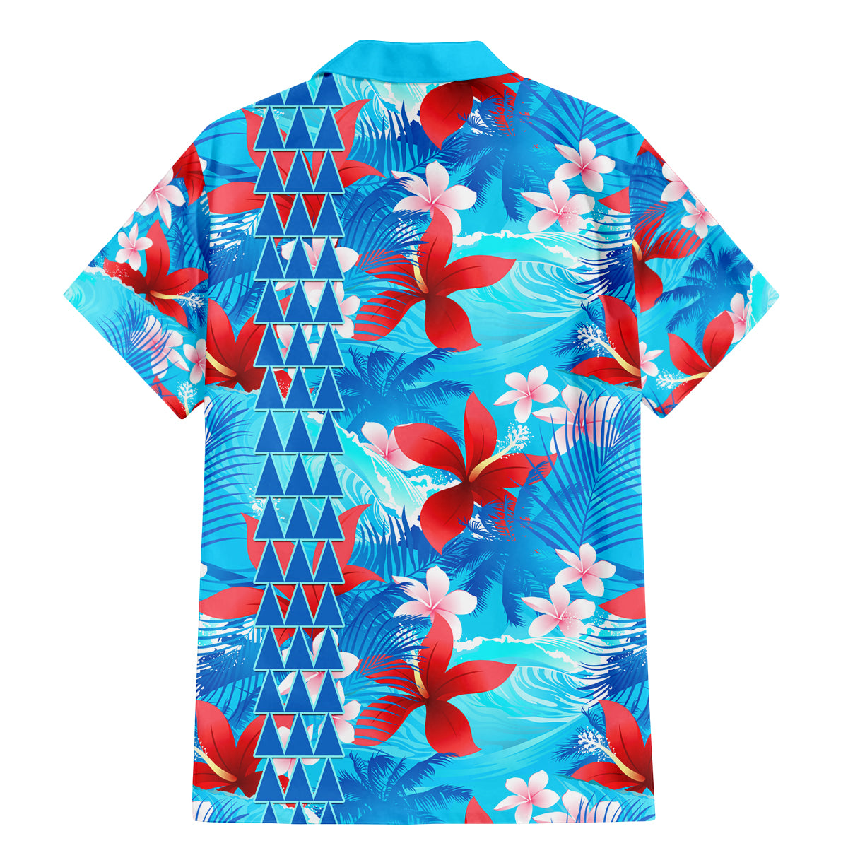 Hawaii Christmas Family Matching Mermaid Dress and Hawaiian Shirt Santa Claus Surfing Kakau Tropical Style LT01 - Polynesian Pride