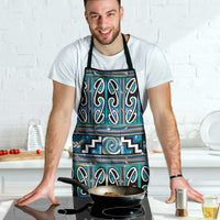 Maori Matariki Apron Green Galaxy Aesthetic Koru Art