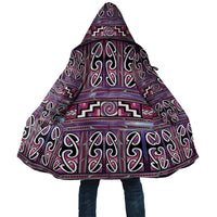 Maori Matariki Cloak Pink Galaxy Aesthetic Koru Art