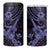Hawaii Ukulele 4 in 1 Can Cooler Tumbler Polynesian Pattern Purple Version