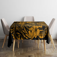 Hawaii Fish Hook Tablecloth Polynesian Pattern Gold Version LT01 - Polynesian Pride