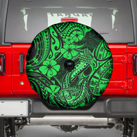 Hawaii Fish Hook Spare Tire Cover Polynesian Pattern Green Version LT01 - Polynesian Pride